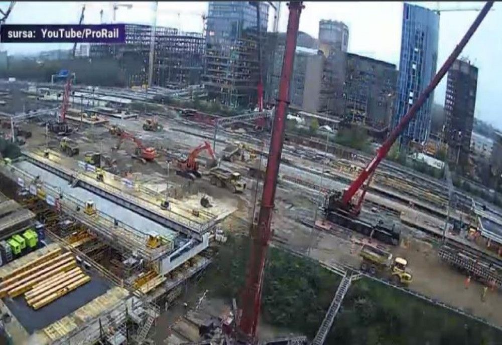 Tunel construit în 4 zile la Amsterdam 