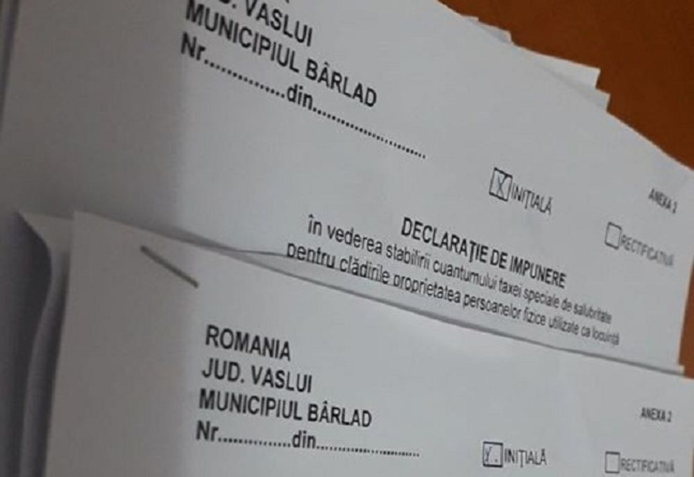 În atenția celor care nu și-au depus declarațiile de impunere - taxă salubritate 