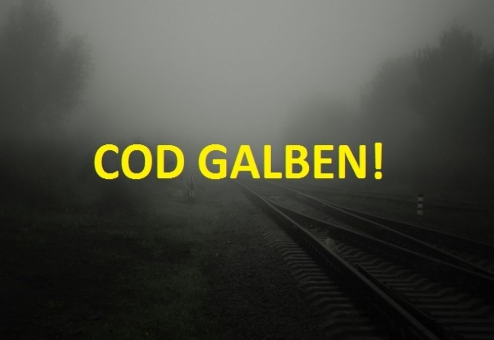 COD GALBEN de vânt prelungit în județul Vaslui, până la ora 20:00!