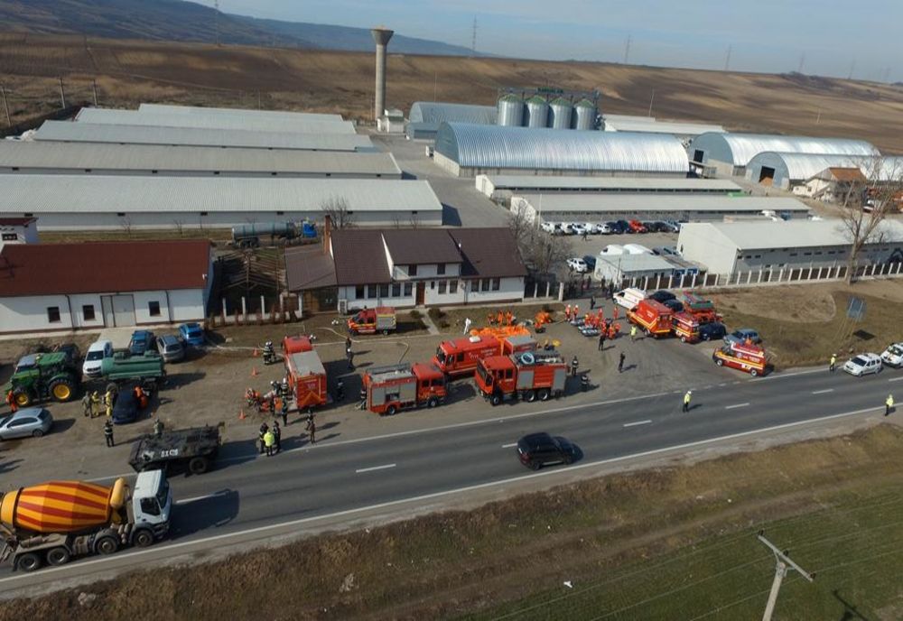 EXERCIȚIU: Accident chimic în apropiere de localitatea Bârlad