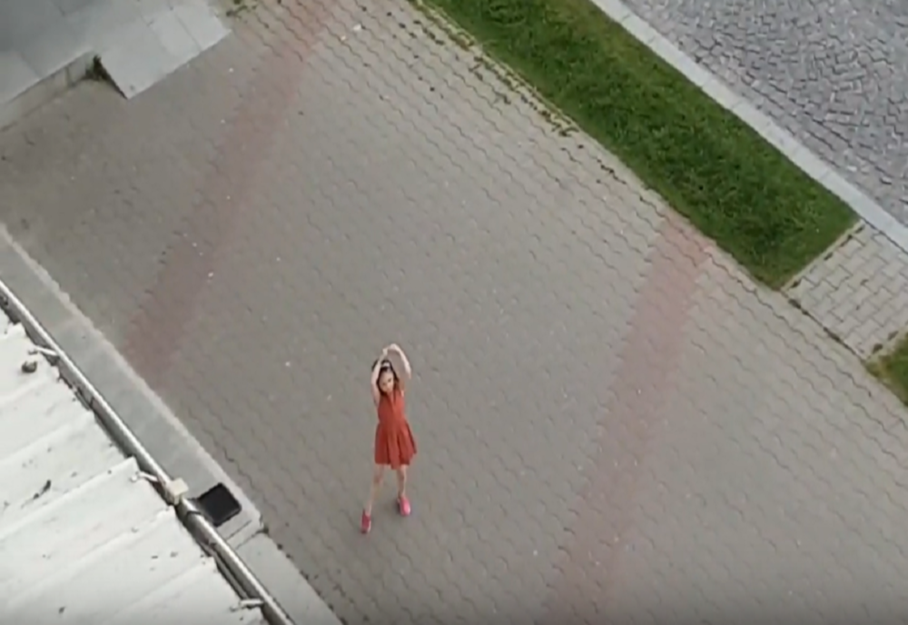 Micuța balerină din Vaslui. Un clip care a devenit viral pe rețelele de socializare - VIDEO