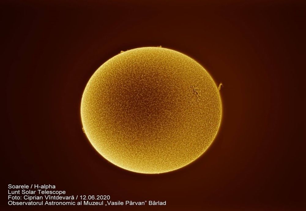 Telescopul solar de la Bârlad, merge la și la Târgu Bujor pentru a-i încânta pe gălățeni!
