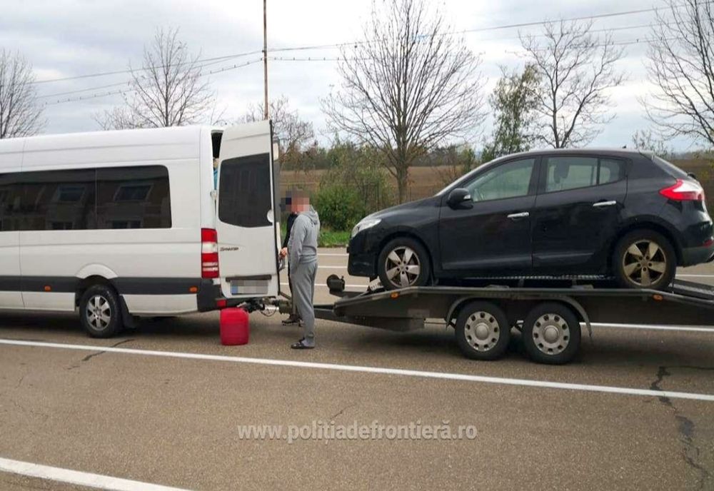 Autoturism declarat furat din Franța, descoperit la frontiera de est