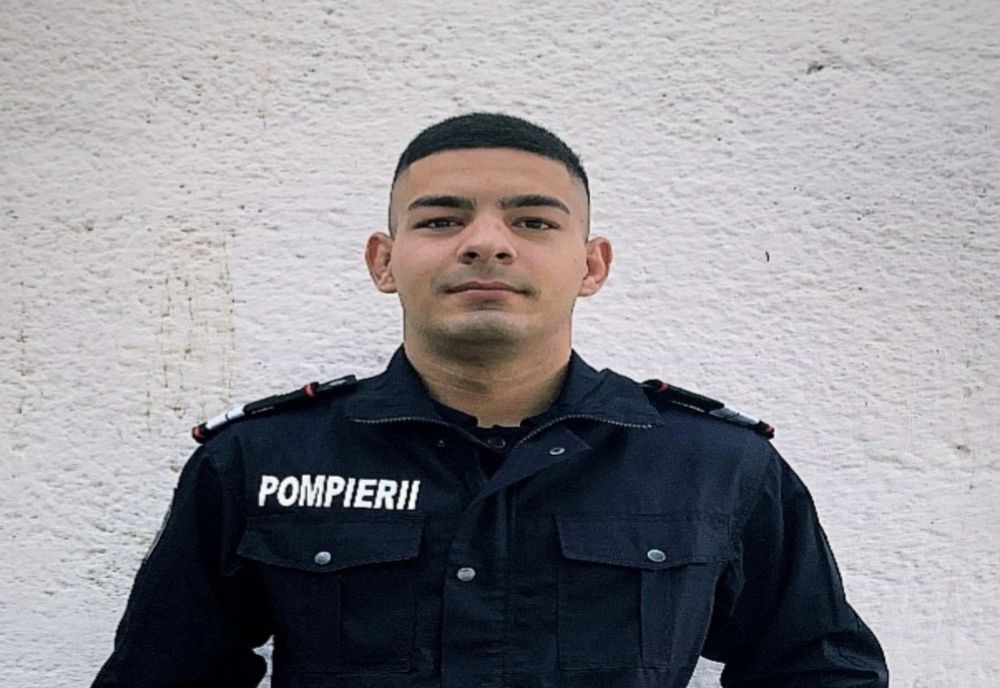 Pompier bârlădean triplu medaliat cu aur 