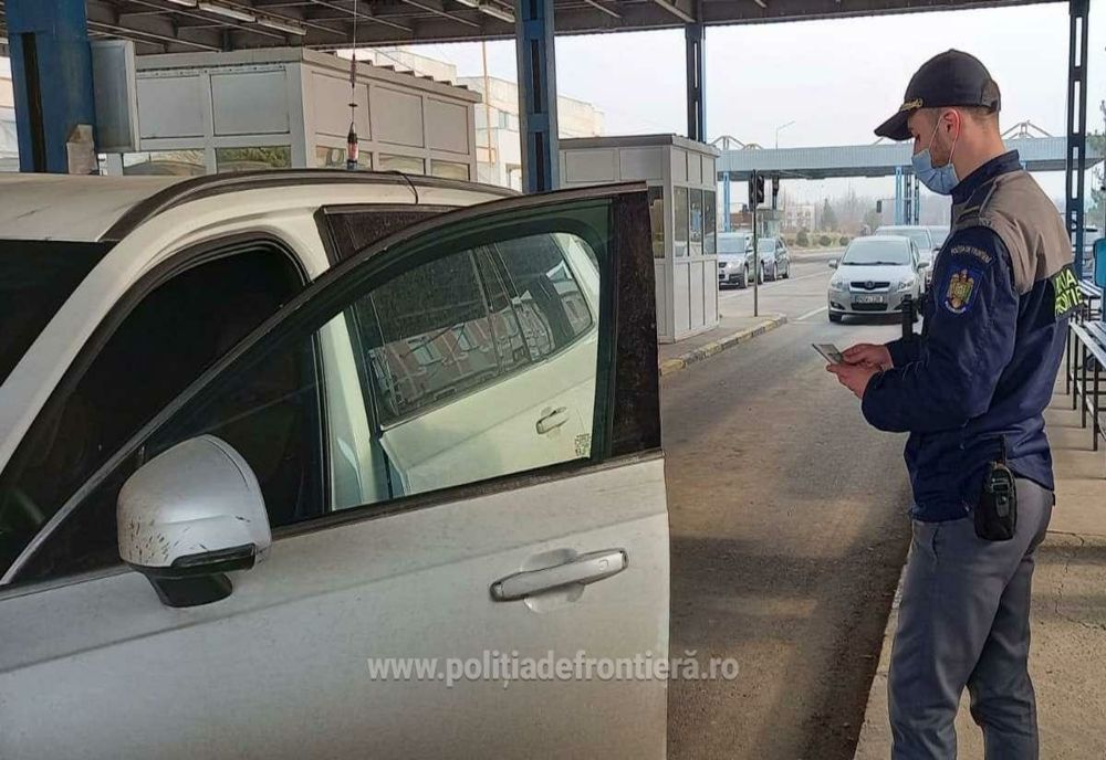 Autovehicul căutat de autoritățile spaniole, descoperit la frontiera de est 