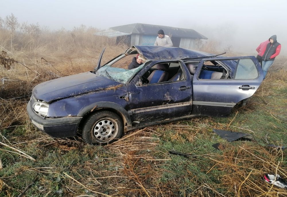 Accident în județul Vaslui! Un tânăr și-a pierdut viața!- FOTO