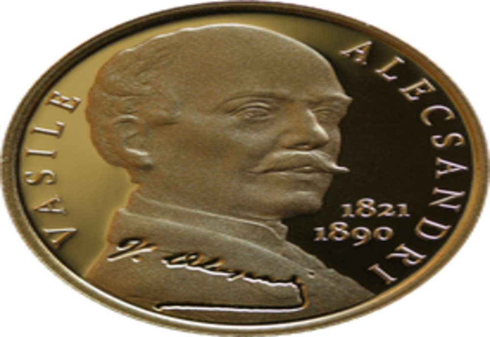 Emisiune numismatică cu tema 200 de ani de la nașterea lui Vasile Alecsandri