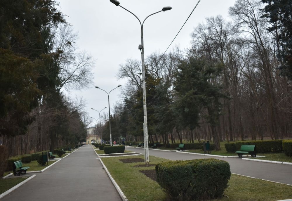 Lucrări de modernizare a iluminatului din Grădina Publică 