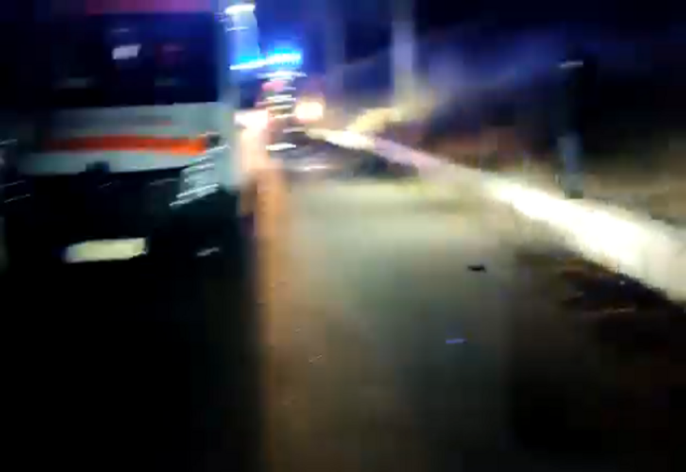 Accident cu trei autoturisme implicate la Solești - VIDEO