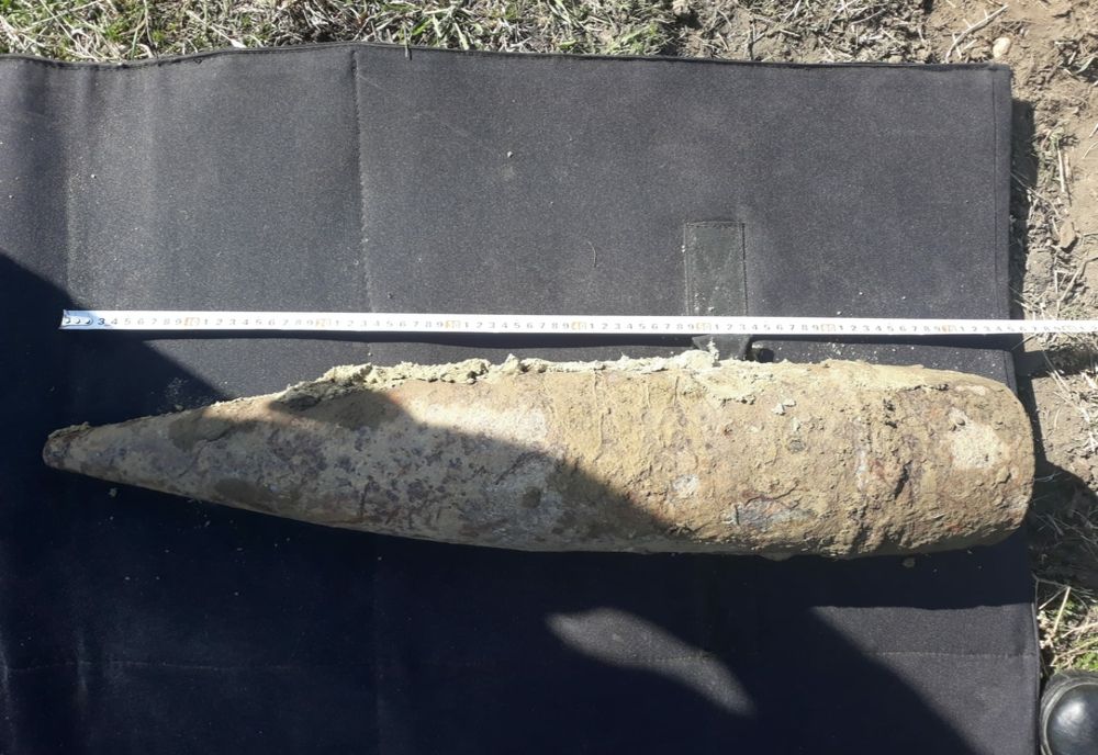 Elemente de muniție distruse într-un poligon din județul Vaslui - VIDEO