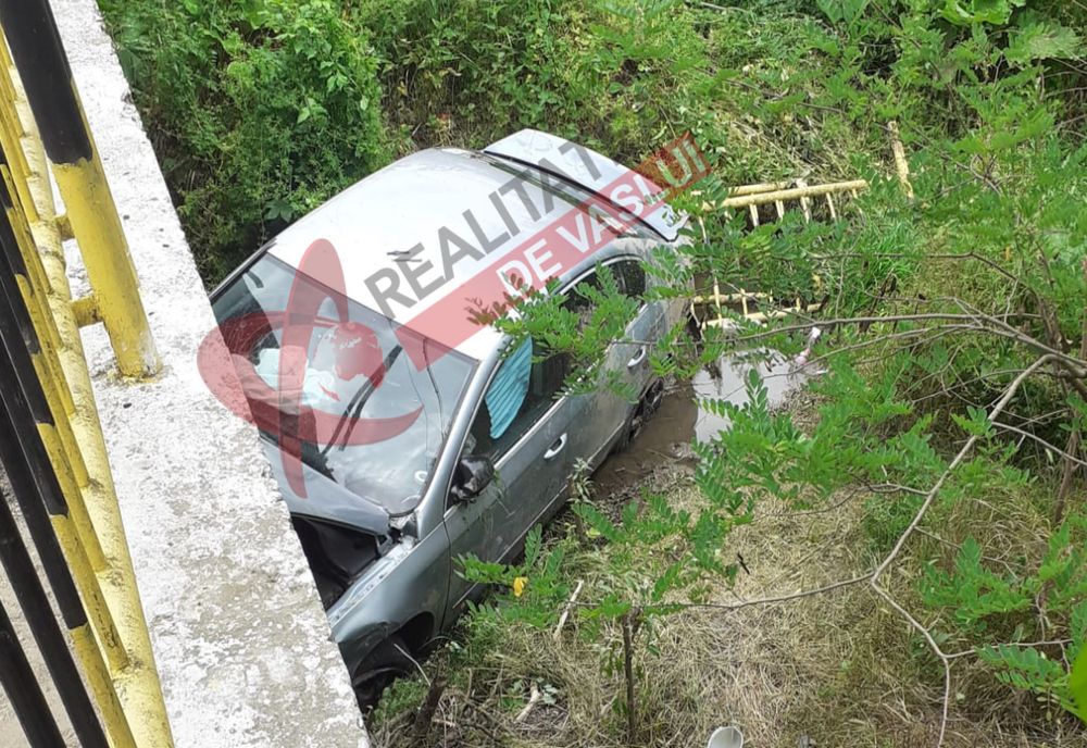 A scăpat ca prin urechile acului după ce a ajuns cu o mașină furată sub un pod. De unde a furat autoturismul hoțul