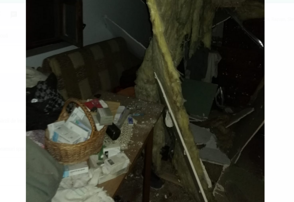 EXPLOZIE de butelie cu GPL în baia unei locuințe din Râșești!