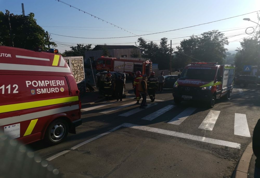 Accident în Bârlad! O persoană rănită
