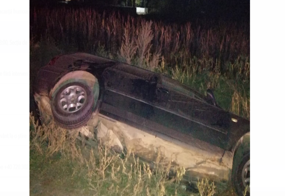 Accident rutier cu patru victime la Bunești