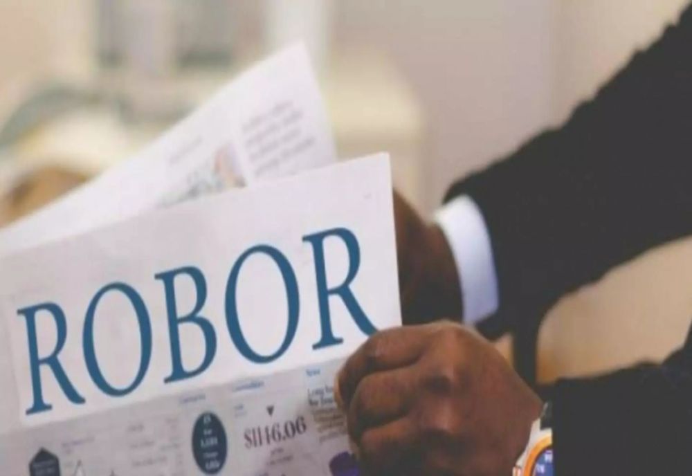 INDICELE ROBOR LA TREI LUNI A SCĂZUT VINERI LA 6,52% PE AN