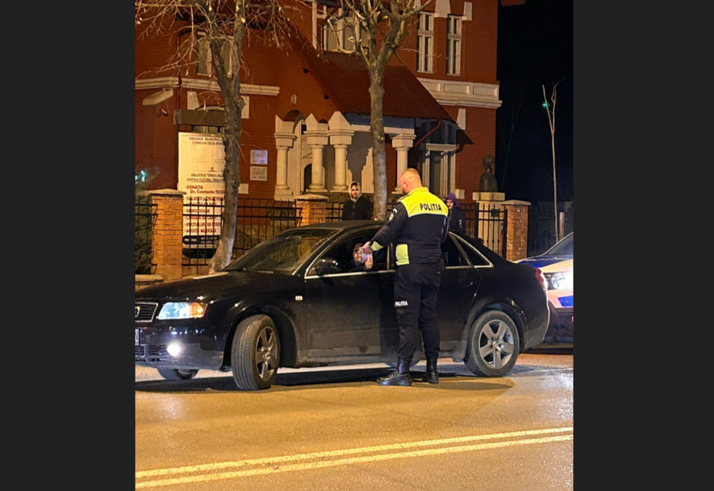 Weekend cu amenzi și filtre ale poliției pe străzile din Bârlad