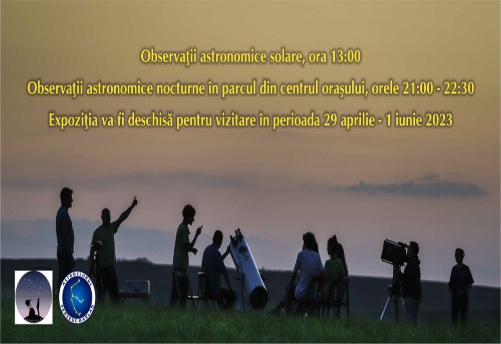 Sâmbătă, bârlădenii sunt așteptați la observații astronomice solare și nocturne
