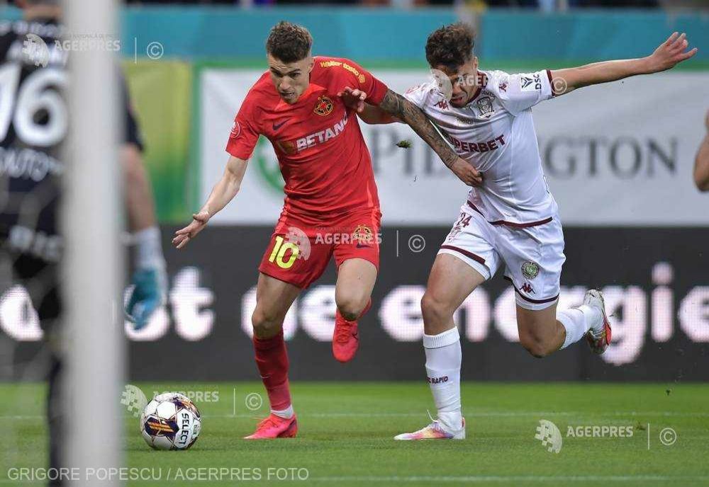 FCSB - Rapid 2-2, în play-off-ul Superligii