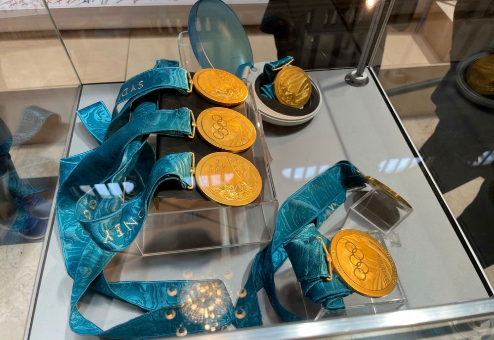 Tezaurul Olimpic al României, expus la BNR