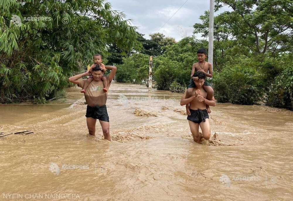 ASIA DE SUD-EST / CIRCA ŞASE MILIOANE DE COPII, AFECTAŢI DE TAIFUNUL YAGI (UNICEF)