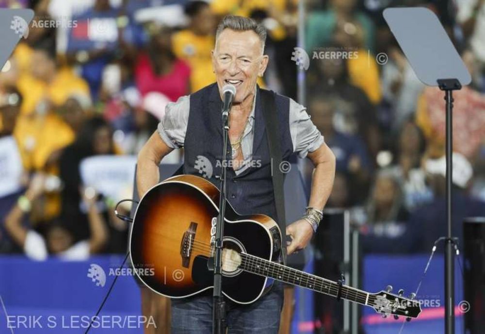 VIDEO ALEGERI SUA2024: SPRINGSTEEN CÂNTĂ PENTRU HARRIS ŞI ÎL ATACĂ PE TRUMP, CARE VREA SĂ FIE UN ”TIRAN”