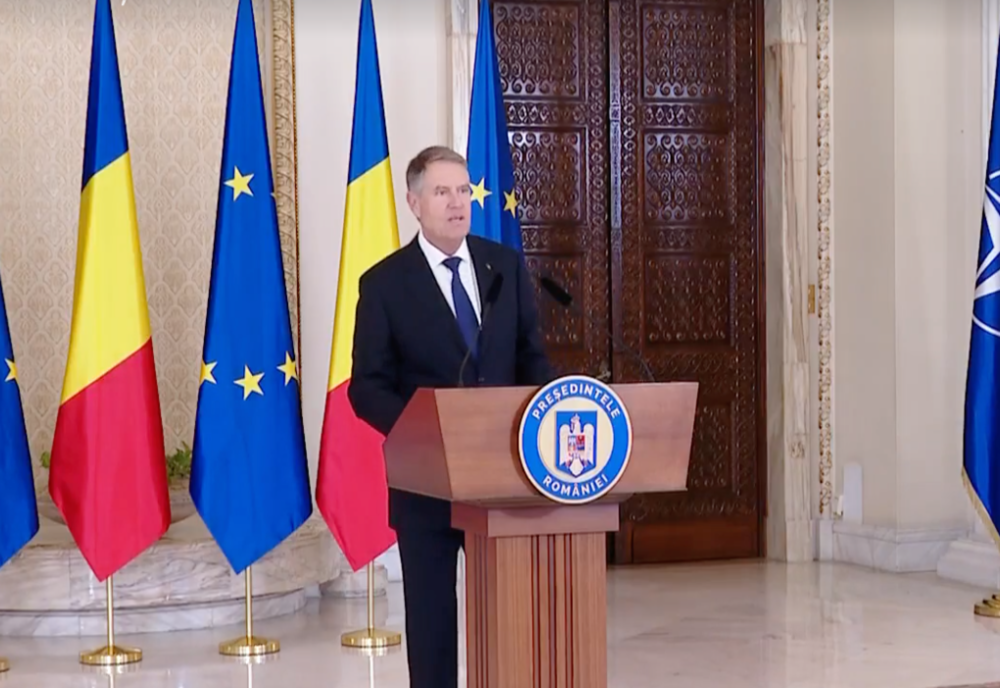 KLAUS IOHANNIS: NEGOCIERILE PENTRU GUVERN CONTINUĂ ȘI ASTĂZI. NU SUNT ÎN MĂSURĂ ACUM SĂ ANUNȚ PREMIERUL