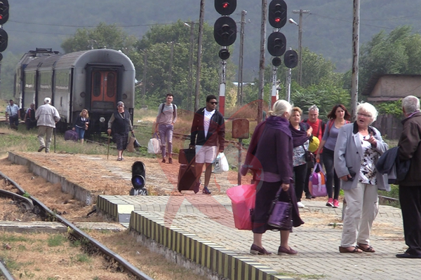 VIDEO. Tren rămas fără frâne în Stația CFR Bârlad