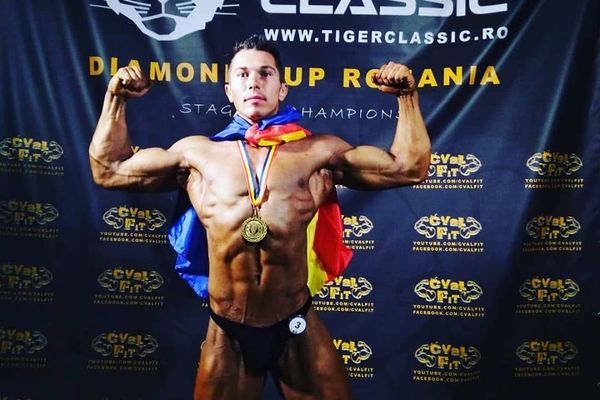 Primul aur internațional la bodybuilding