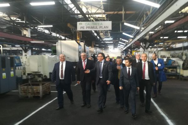 FOTO-VIDEO. Viceprim-ministrul Paul Stănescu, vizită de lucru la Bârlad