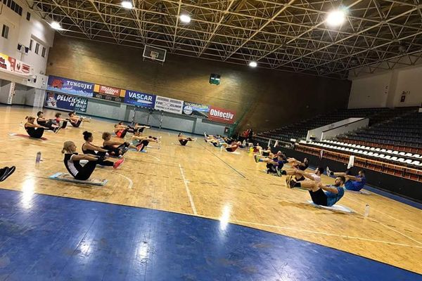 Antrenament inedit pentru handbaliștii de la CSM Vaslui