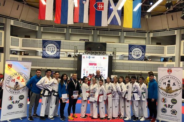 FOTO: Vasluieni pe podiumul Cupei Europei la taekwon-do