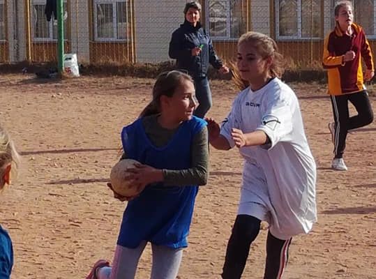 Etapă locală a ONSS la handbal: Talentele se nasc pe maidan
