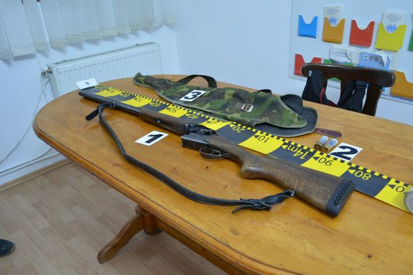Braconier depistat de poliţiştii de frontieră la Bumbăta