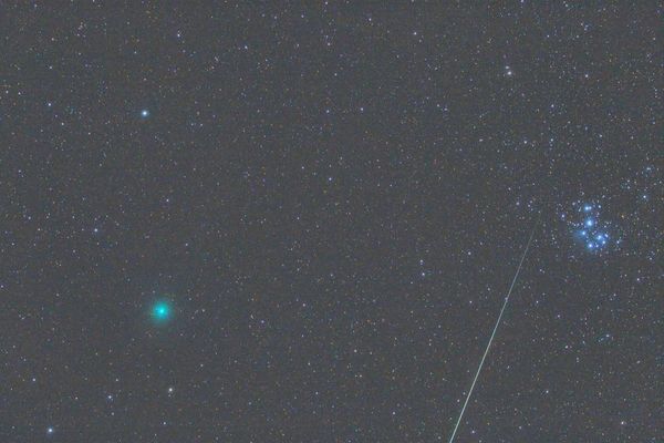 „Cometa Crăciunului” a fost fotografiată și de la Bârlad