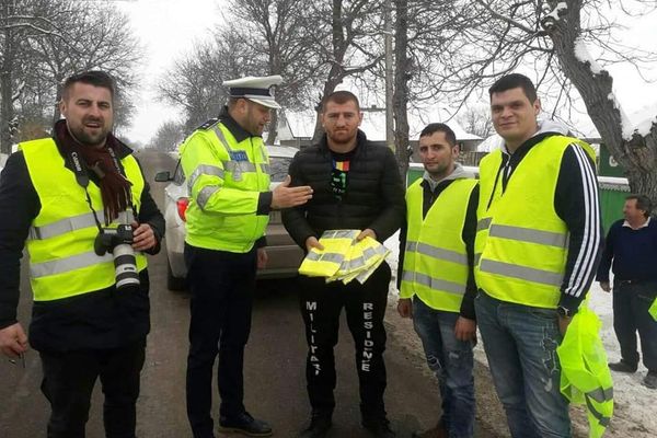 Cătălin Moroșanu, oprit în trafic de polițiștii vasluieni