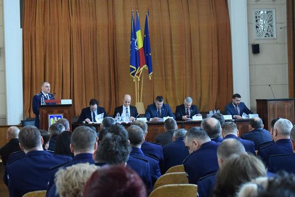 Ședință de bilanț la IPJ Vaslui