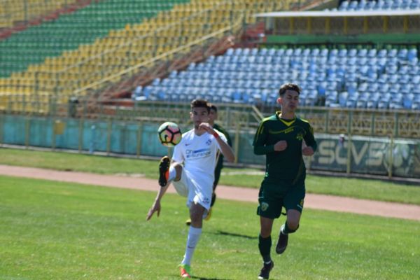 Sporting Vaslui se menține pe locul 2 în Liga Elitelor U19