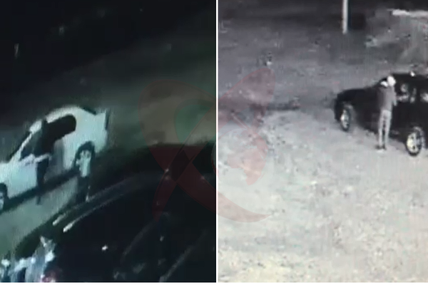 VIDEO. Trei indivizi căutați de polițiști după ce au spart mai multe mașini în zona Gării din Bârlad