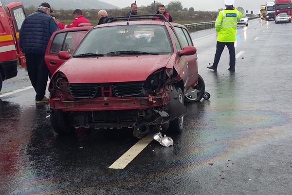 Ghinion în zi de Paște pentru un bârlădean: a dat cu spatele și a avariat o țeavă de gaz