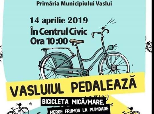 Sâmbătă, Vasluiul pedalează!