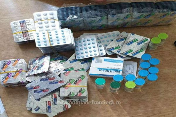 Substanţe anabolizante oprite la intrarea în ţară