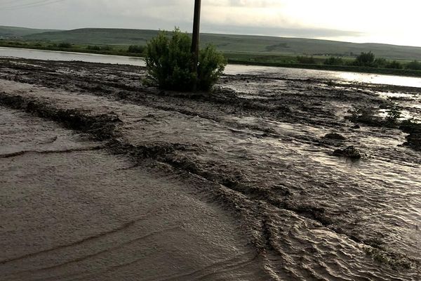 UPDATE. Drumul European 581 a fost deblocat - FOTO&amp;VIDEO