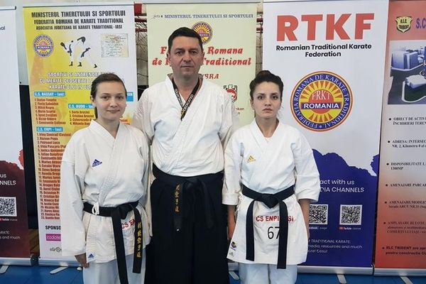 Două vasluience se luptă pentru medalii la Europenele de Karate Tradițional