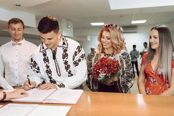 Handbalistul Sebastian Polocoșer a zis DA în fața ofițerului de stare civilă