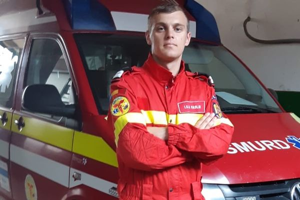 Erou în timpul liber: un paramedic din Bârlad a intervenit la un accident în Gara Bârlad