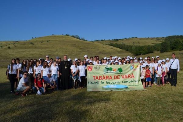 Tabăra de vară ”Tinerii în bucuria comuniunii" la Vaslui