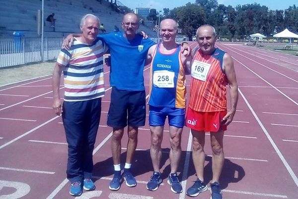 Rezultate de excepție pentru bârlădeanul Aurel Anița, la Campionatul Național de Masters în aer liber