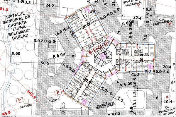 Contractul pentru construcția unui spital nou la Bârlad, scos la licitație