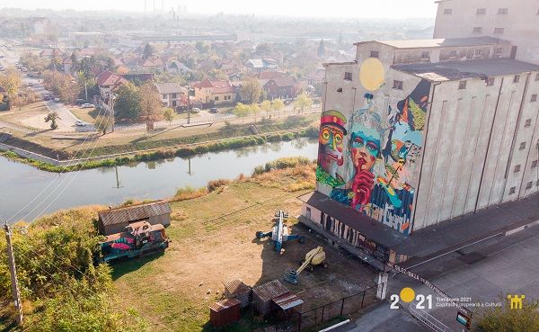 Sediul DGASPC Vaslui, înfrumusețat cu o pictură murală de mari dimensiuni