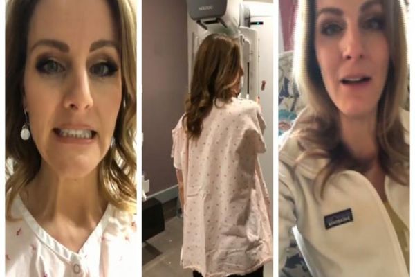 O jurnalistă a descoperit că are cancer la sân, în direct, în timp ce filma cum se desfășoară o mamografie